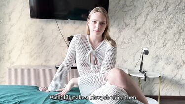 Мстительная русская блондинка изменяет парню со сводным братом за его измену