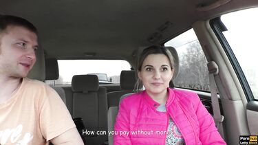 Letty Black: Попросила незнакомца подвезти и трахнулась с ним за проезд в машине