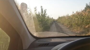 На пляже: Тупая русская брюнетка отдалась на пляже незнакомцу и получила сперму в пизду