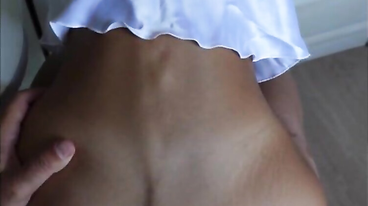 Анальная прожарка аппетитной жопы на кухне