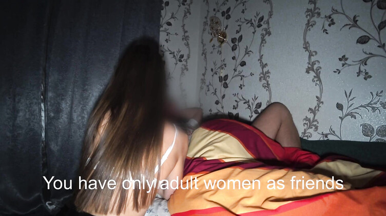 Мачеха учит пасынка всем видам ебли