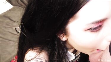 Отчим соблазнен нимфоманкой на анальный трах