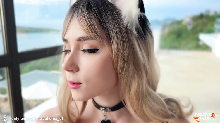 Трахнул с финалом на буфера квадробершу Свитти Фокс