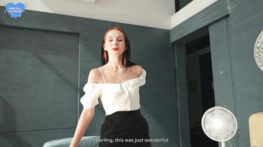 Жена куквин позволила мужу трахнуть сексуальную рыжую горничную