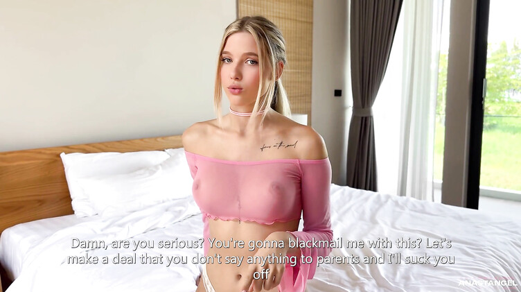 Брат застукал сестру на съемками 18+ контента и наказал ее грязным сексом