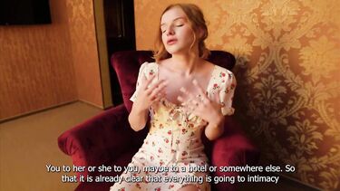 Девушка психолог учит клиента ебаться, комментируя каждый шаг