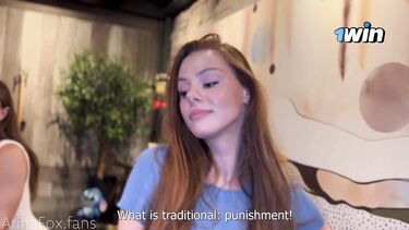 ArinaFox: Клиент выебал рыжеволосую тренершу по бильярду