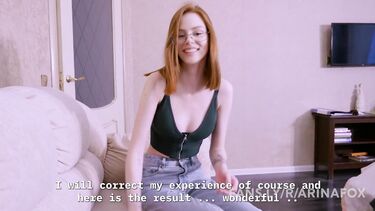 Школьница ебется раком после минета на волосатом члене одноклассника