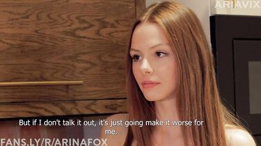 Рыжая кончает, сидя на лице бывшей подруги парня