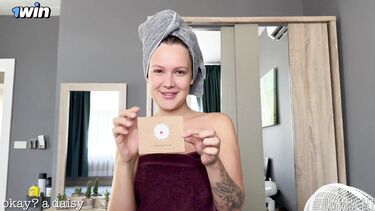 Слюнявый отсос с полировкой шаров геймеру по адвент-календарю