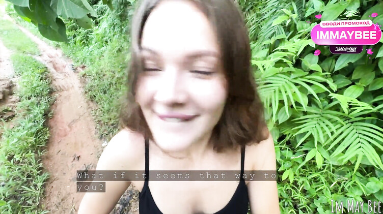 Русская туристка чпокается в джунглях Шри-Ланки