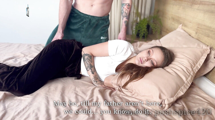 Неожиданно взял в попку мачеху во время инцеста после массажа