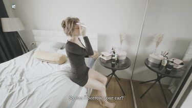 Русская мачеха дрочит член пасынка девственника перед его свиданием с девушкой