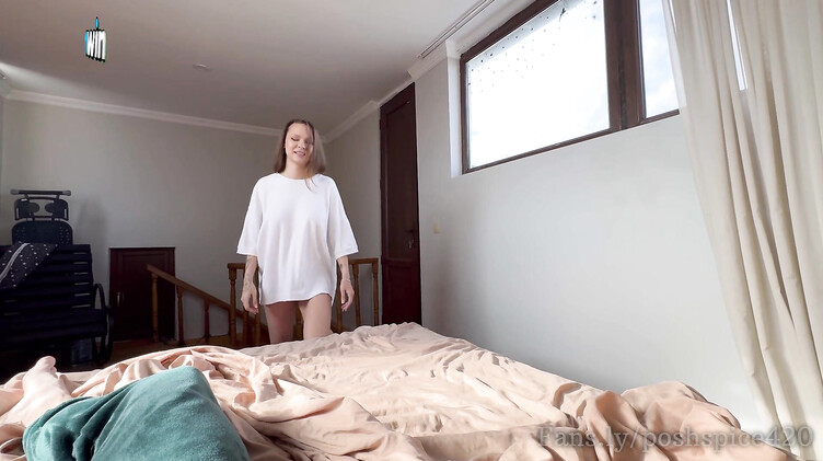 Русская мачеха в чулках пообещала пасынку анальный секс за сдачу экзамена