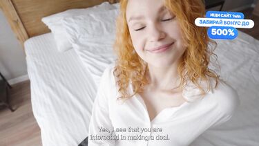 Риэлторша резво трахает клиента до финала в киску