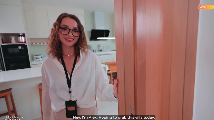 Заключили сделку горячим трахом и футджобом с риэлторшей