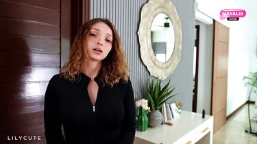 Анально наказал кудрявую курьершу за распиздяйство