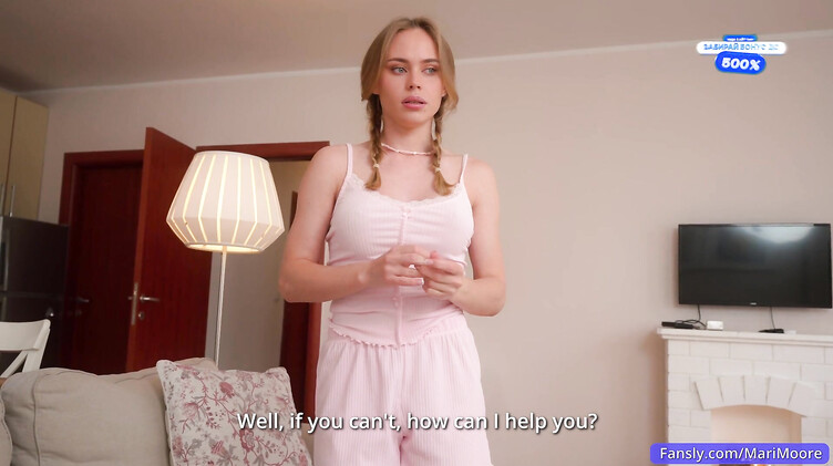 Притворилась спящей и была выебана сводным братом