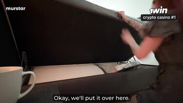 Пасынок выебал раком застрявшую под кроватью мачеху