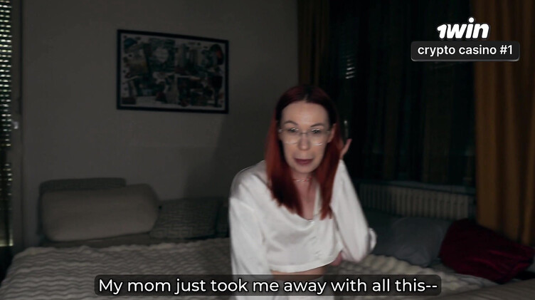 Натянул тетю Тому, пока мать в соседней комнате