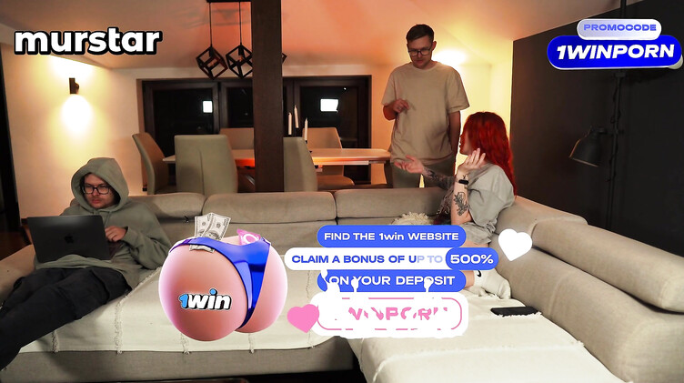 Скрытно отымел рыжую жену друга, пока муж втычил в ноут