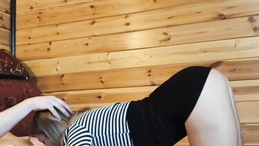 Любовник натягивает неверную жену на даче