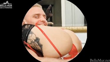 Интервью Bella Mur и Martin Spell перед страстной еблей на диване