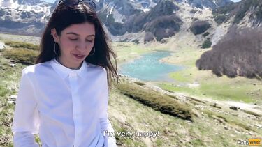 Katty West: Кэтти Вест поехала с незнакомцем в горы и поебалась там