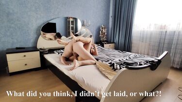 Похотливая училка припарковала в мохнатку хуй студента