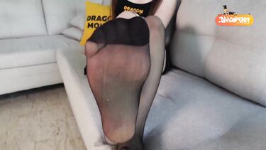 Трах в догги со шлепками и финалом в Бонни Блейз