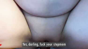 Мачеха опустошает яйца пасынка перед его свиданием