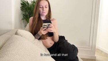 Полгода без секса: голодная девчонка соблазняет на трах кента бойфренда