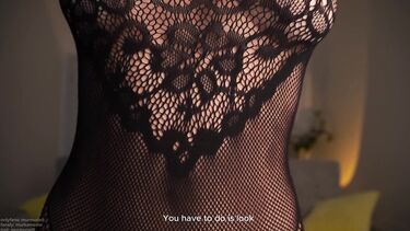 Инструкиця по дрочке на самотыке от брюнетки в боди сетке