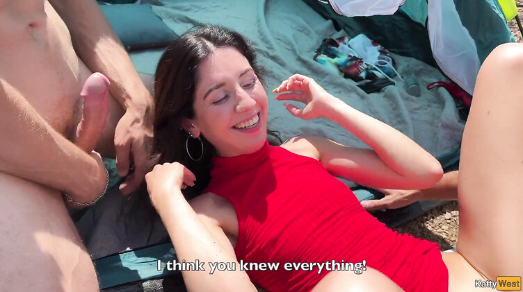 Falcon Al: Молодая русская пара свингеров нарвалась на групповой секс на природе