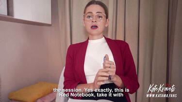 Авторская терапия со слюнявым минетом от сексуальной девушки психолога