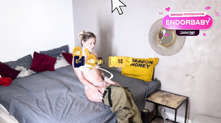 Поставил соседку раком для траха в глотку и пизду