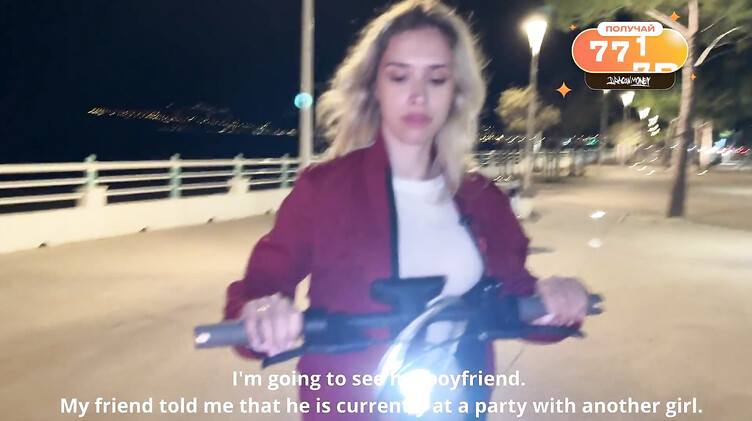 Сосет хуй первому встречному в отместку мудаку бойфренду