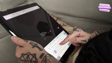 Приревновала к порнухе и дала оттрахать киску