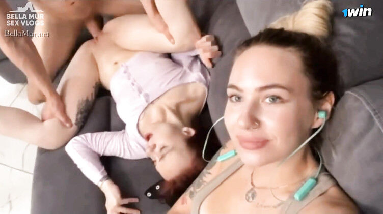 Влог Беллы Мур с бэкстейджем порно съемок