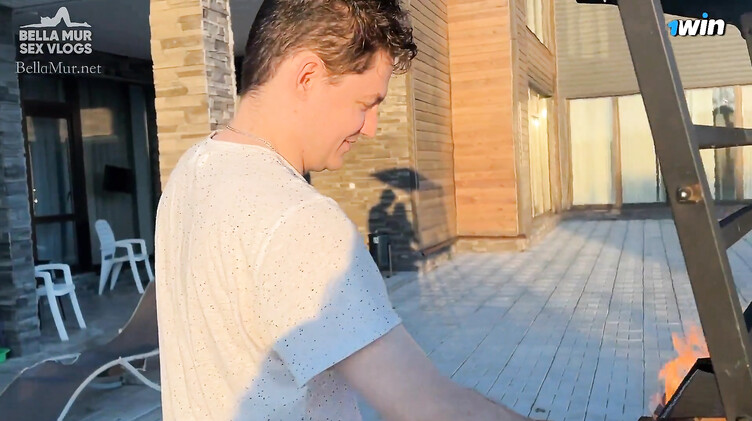 Влог Беллы Мур с бэкстейджем порно съемок