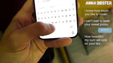 Отшил парня сводной сестры по телефону и трахнул сестренку