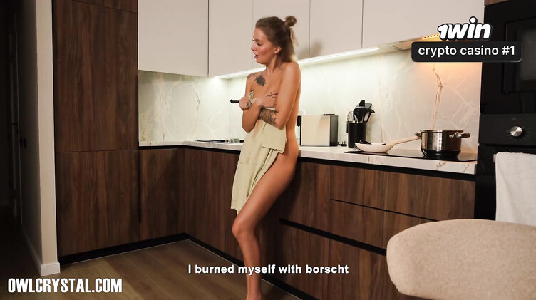 Просила не кончать в пизду, но получила кремпай от сводного брата