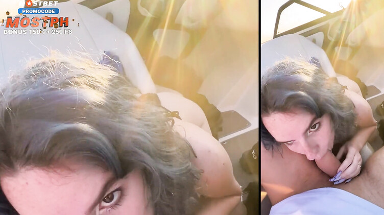 Darcy Dark: Русская туристка сосет капитану за прогулку на катере