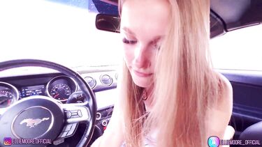 Попала под дождь и отсосала член незнакомцу в машине