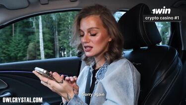 Студентка отсосала таксисту за проезд на вечеринку