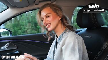 Студентка отсосала таксисту за проезд на вечеринку