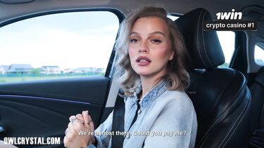 Студентка отсосала таксисту за проезд на вечеринку