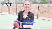 теннисистка проиграла парню желание