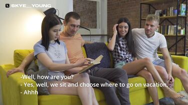 Свингеры: Вот так сюрприз! Подруги завязали мужьям глаза и поменялись партнерами