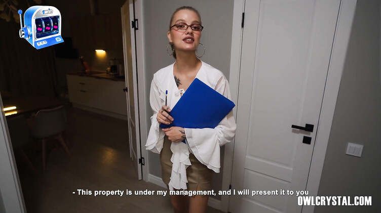 Загорелая риэлторша минетом и еблей дожала клиента на сделку